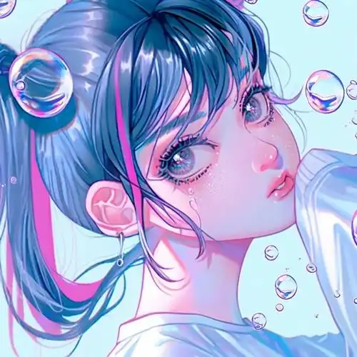 哪吒闹海动画片 敖丙角色头像